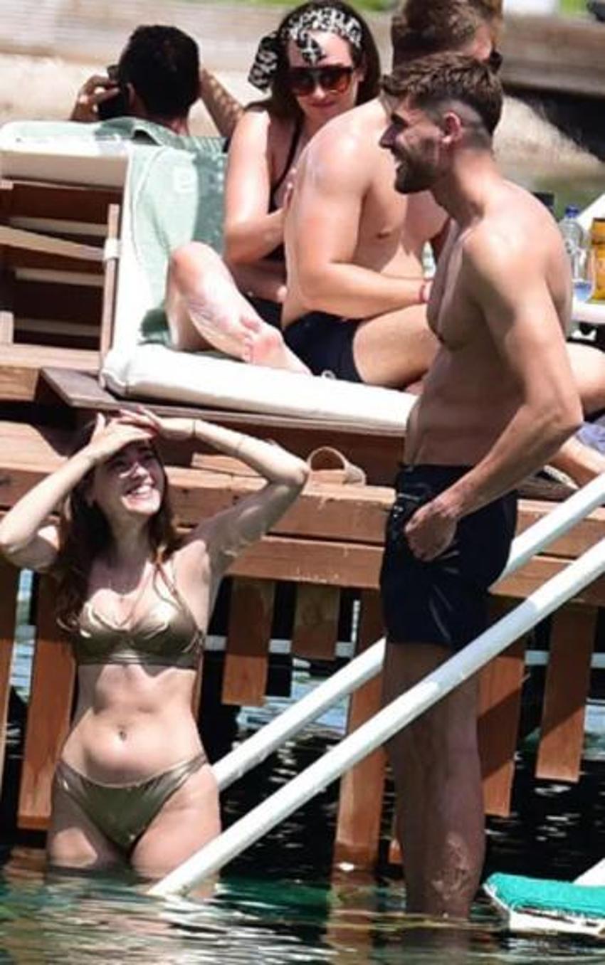 Simay Barlas ve sevgilisi Soner Korkmaz tatilde! Bodrum aşıkları...