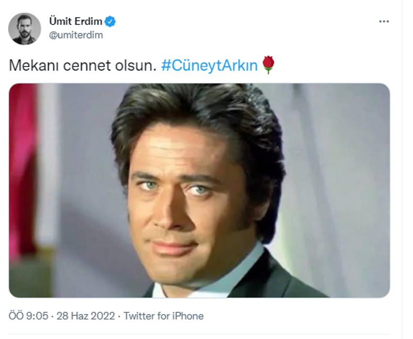 Cüneyt Arkın'ın ölümü ünlüleri yasa boğdu! İşte o paylaşımlar...