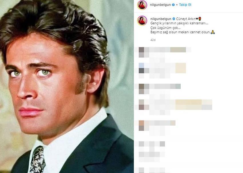 Cüneyt Arkın'ın ölümü ünlüleri yasa boğdu! İşte o paylaşımlar...