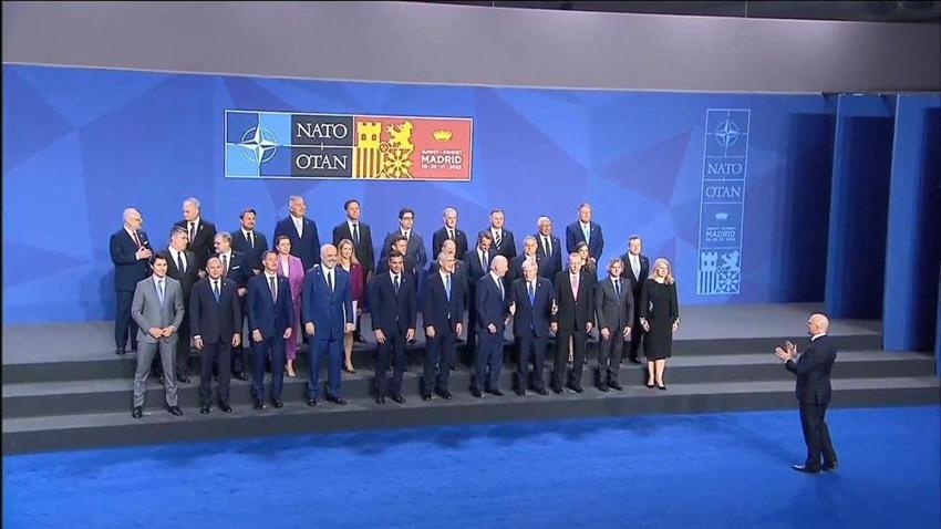 NATO Madrid Zirvesi'ne damga vuran kareler
