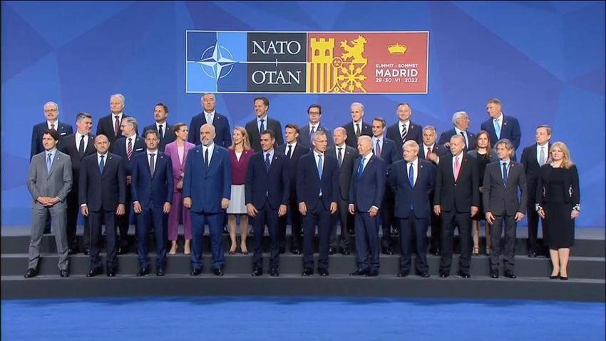 NATO Madrid Zirvesi'ne damga vuran kareler