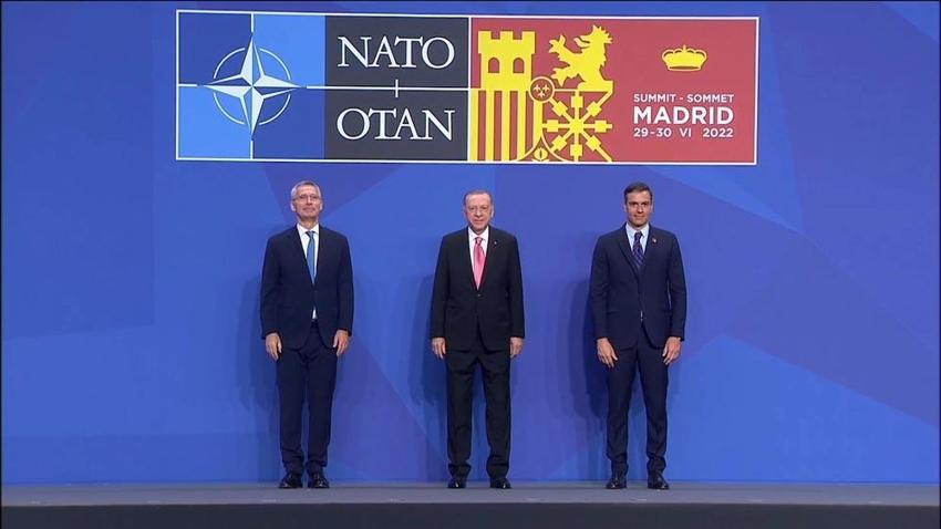 NATO Madrid Zirvesi'ne damga vuran kareler