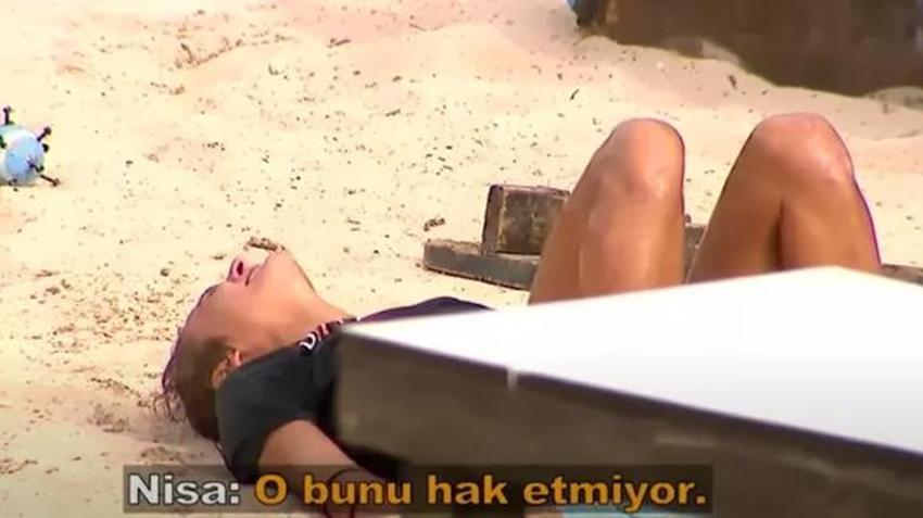 Survivor Nisa'dan Adem Kılıçcı'ya olay sözler: Çok iğrenç bir insansın