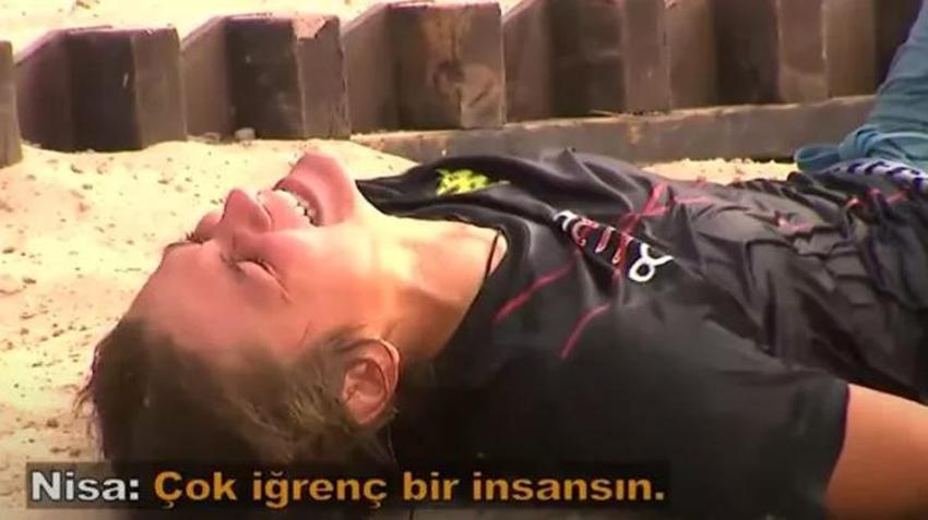 Survivor Nisa'dan Adem Kılıçcı'ya olay sözler: Çok iğrenç bir insansın