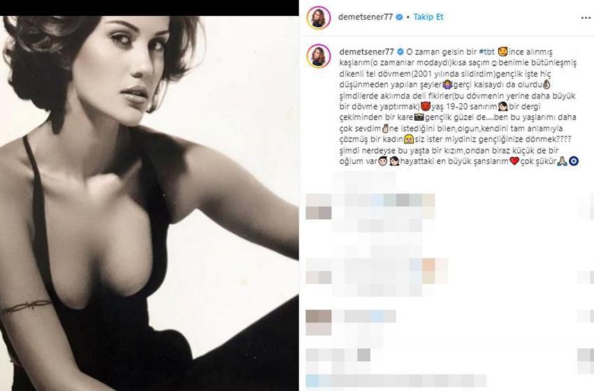 Demet Şener'in 19 yaşındaki haline itirafı damga vurdu! 'Estetik' yorumuna yanıt...