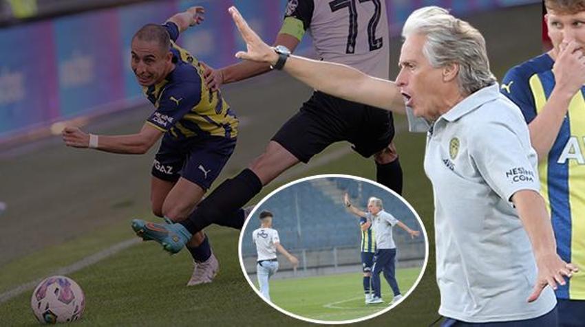 Fenerbahçe - Partizan maçına damga vurdu! Jorge Jesus resmen çıldırdı! Bu nasıl gol? Emre Mor oyuna girer girmez...