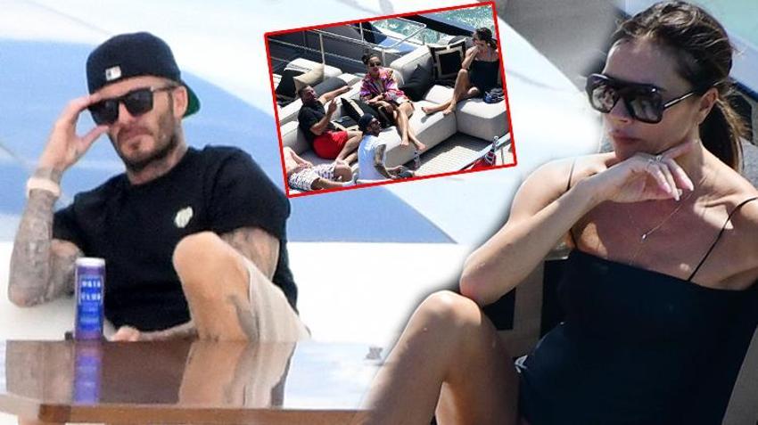 David-Victoria Beckham çiftinin yat tatili! Detayları şoke etti...