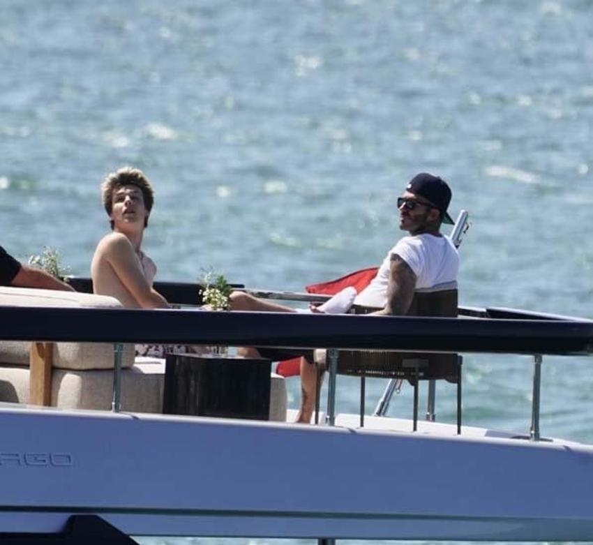 David-Victoria Beckham çiftinin yat tatili! Detayları şoke etti...