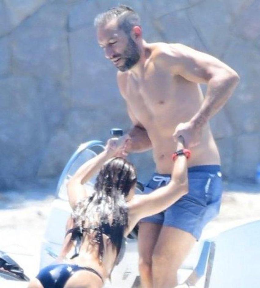 Merve Oflaz ile Allan Hakko tatil sezonunu açtı! Sörf keyfi...