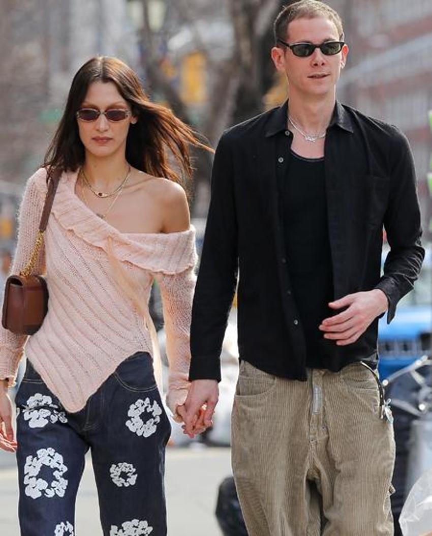 Bella Hadid-Marc Kalman çifti, New York sokaklarında aşka geldi!