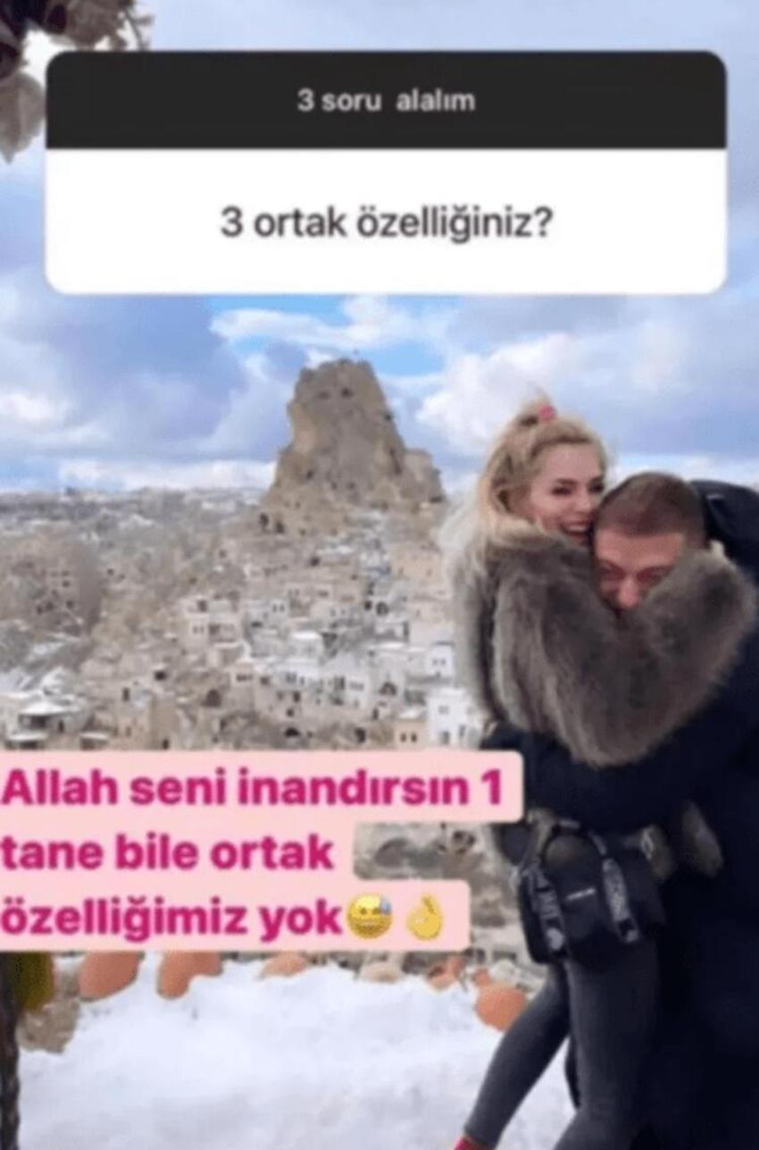 İlayda Şeker'den İsmail Balaban'a aşk dolu sözler!