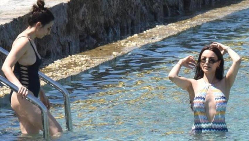 Hazal Filiz Küçükköse tatil sezonunu açtı, güzelliğiyle hayran bıraktı!