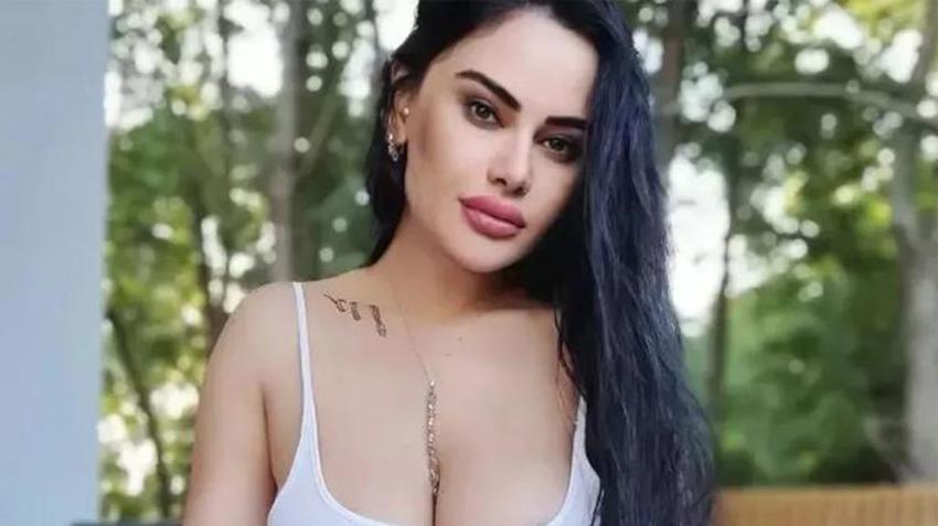Naz Mila, Demi Rose'a özendi! Tatil pozlarıyla olay yarattı...