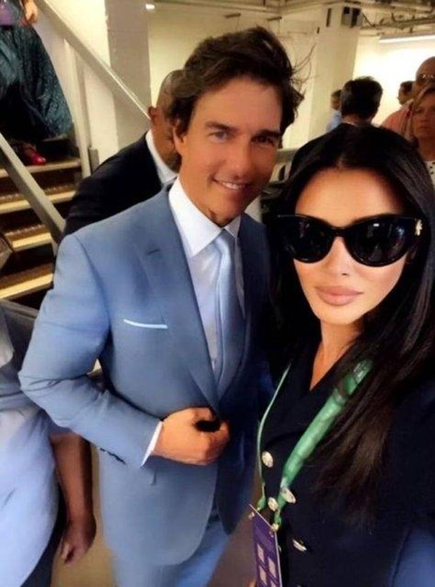 Aslıhan Doğan ile Tom Cruise aynı karede!