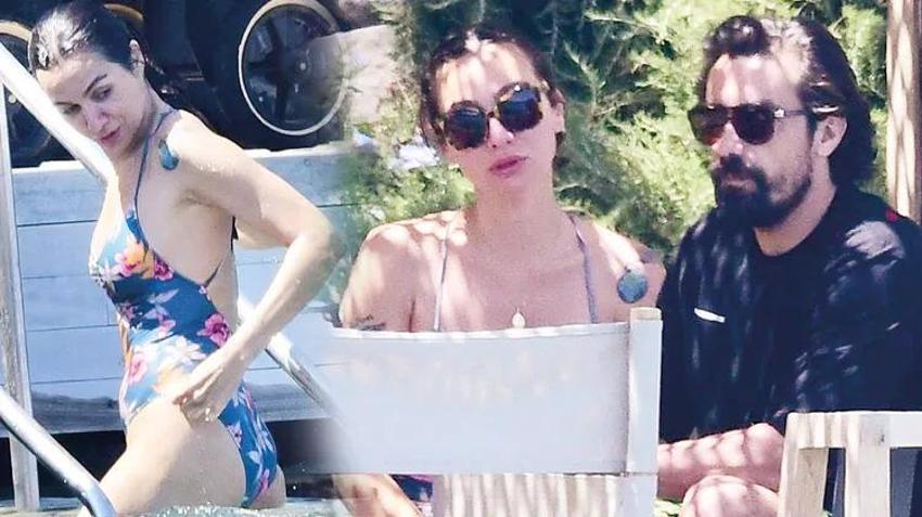 Birce Akalay, İbrahim Çelikkol'a poz verdi! 'İyi ki benim yol arkadaşımsın'