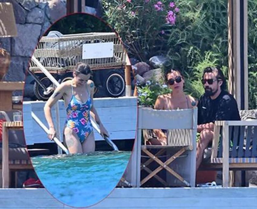 Birce Akalay, İbrahim Çelikkol'a poz verdi! 'İyi ki benim yol arkadaşımsın'