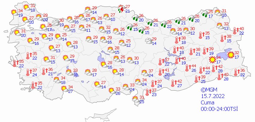 Sıcaklık 44 dereceye çıkıyor, resmen yakıp kavuracak! Meteoroloji son dakika duyurdu, tarih belli oldu! Çok sayıda ilde...