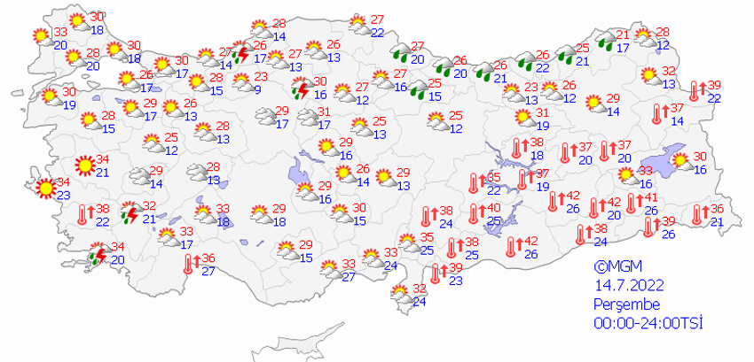 Sıcaklık 44 dereceye çıkıyor, resmen yakıp kavuracak! Meteoroloji son dakika duyurdu, tarih belli oldu! Çok sayıda ilde...
