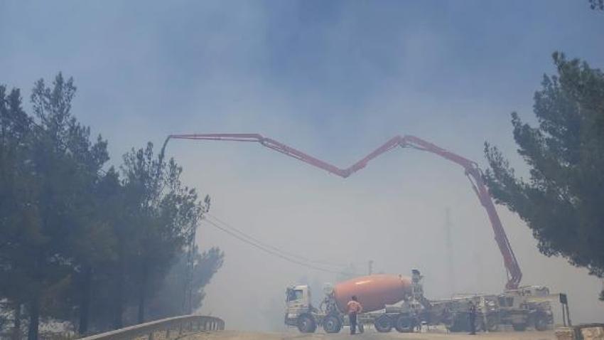 Datça'da orman yangını!