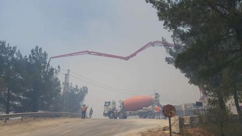 Datça'da orman yangını!
