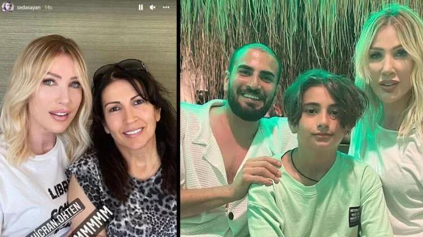 Seda Sayan ve Çağlar Ökten'den romantik poz! Dudak dudağa...