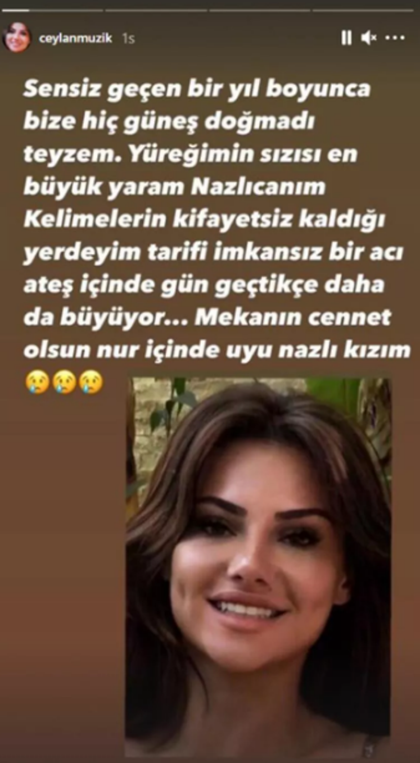 Ceylan'ın kardeş acısı! Ablası toprağa verildi...