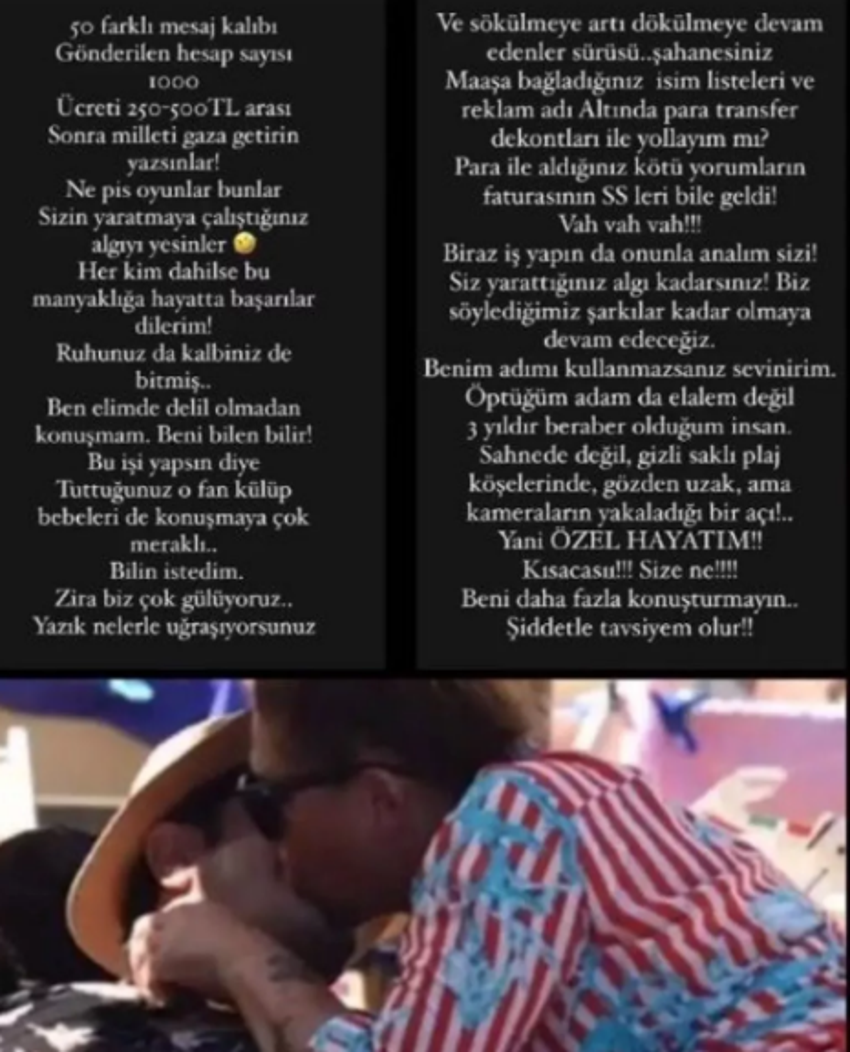 Işın Karaca'dan eleştirilere yanıt: Öptüğüm adam...