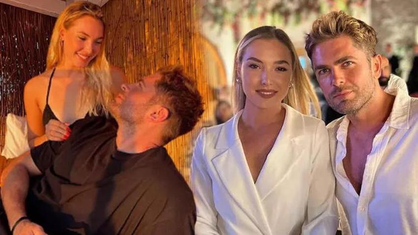 Survivor Mert Öcal ve Sude Burcu'dan aşk pozları!