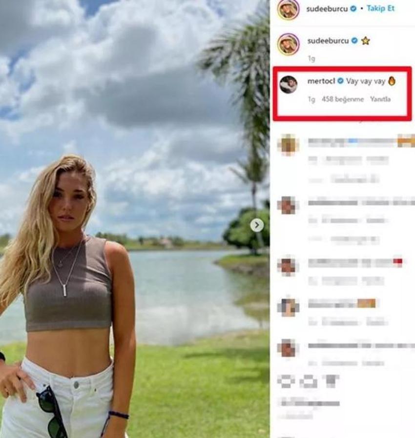 Survivor Mert Öcal ve Sude Burcu'dan aşk pozları!