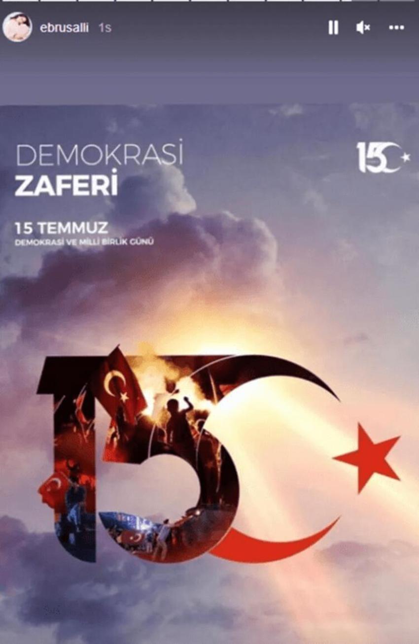 Ünlüler'in 15 Temmuz paylaşımları! "Toprak, uğrunda ölen varsa vatandır"