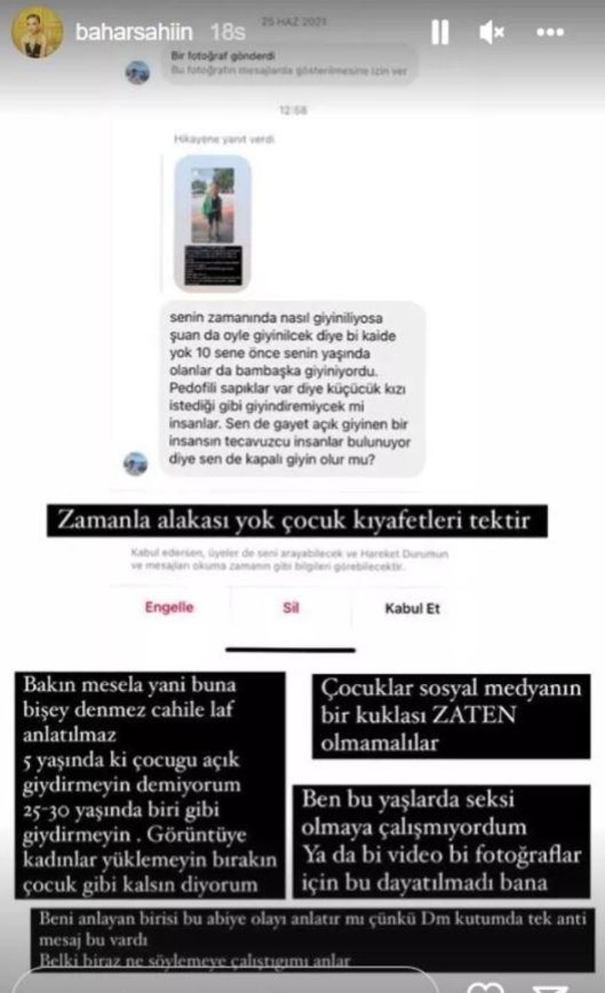 Bahar Şahin'in fenomen annelere tepkisi olay oldu! 'Çocuklarınızı 25-30 yaşında biri gibi...'