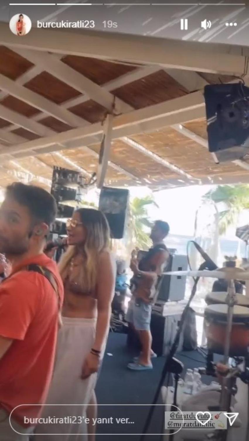 Burcu Kıratlı, Sinan Akçıl'ı çabuk unuttu! Yeni aşkı...