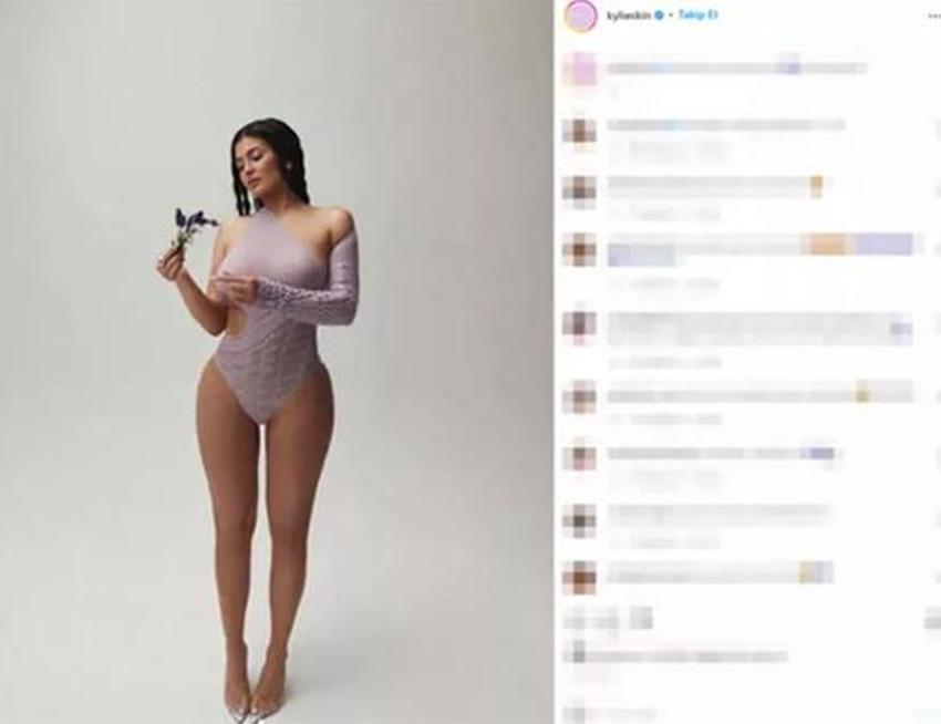 Kylie Jenner o pozuyla tepki çekti! 'Senin jeti mi alalım benim jeti mi?'