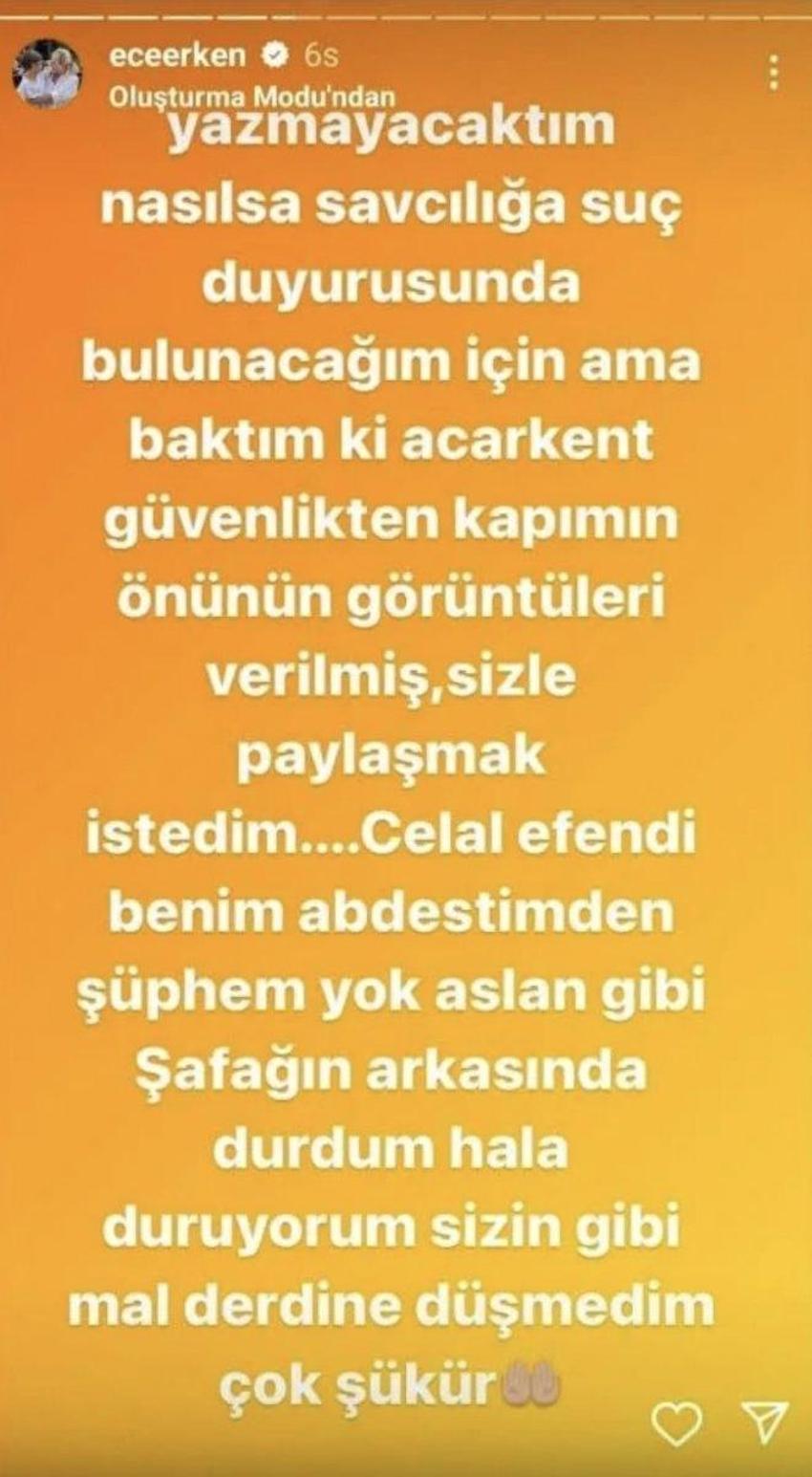 Ece Erken, Şafak Mahmutyazıcıoğlu'nun abisi tarafından tehdit ediliyor! Mesajları ifşa etti...