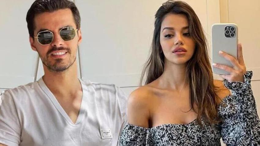 Berk Atan ve Selin Yağcıoğlu tatilde aşka geldi!