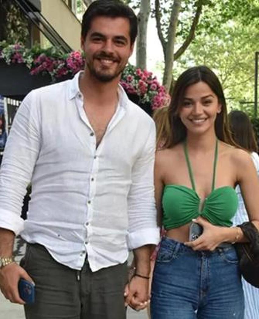 Berk Atan ve Selin Yağcıoğlu tatilde aşka geldi!