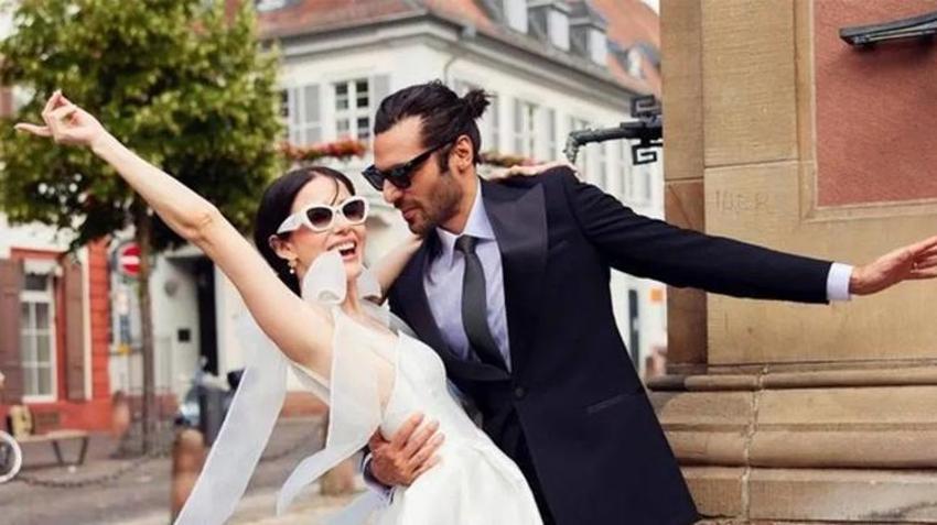 Özge Gürel-Sekan Çayoğlu çiftinden yeni düğün kareleri geldi!