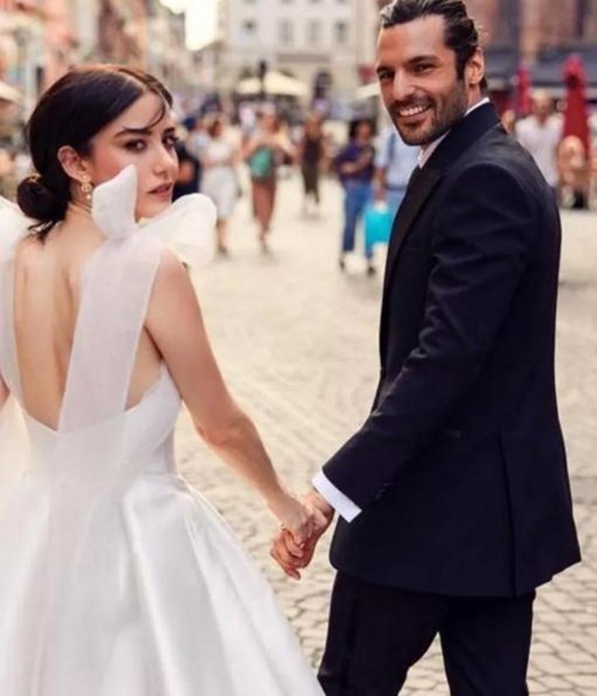 Özge Gürel-Sekan Çayoğlu çiftinden yeni düğün kareleri geldi!