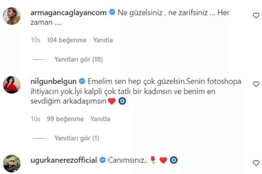 Emel Sayın gençlik halini paylaştı: Bir zamanlar photoshopa hiç gerek yoktu!