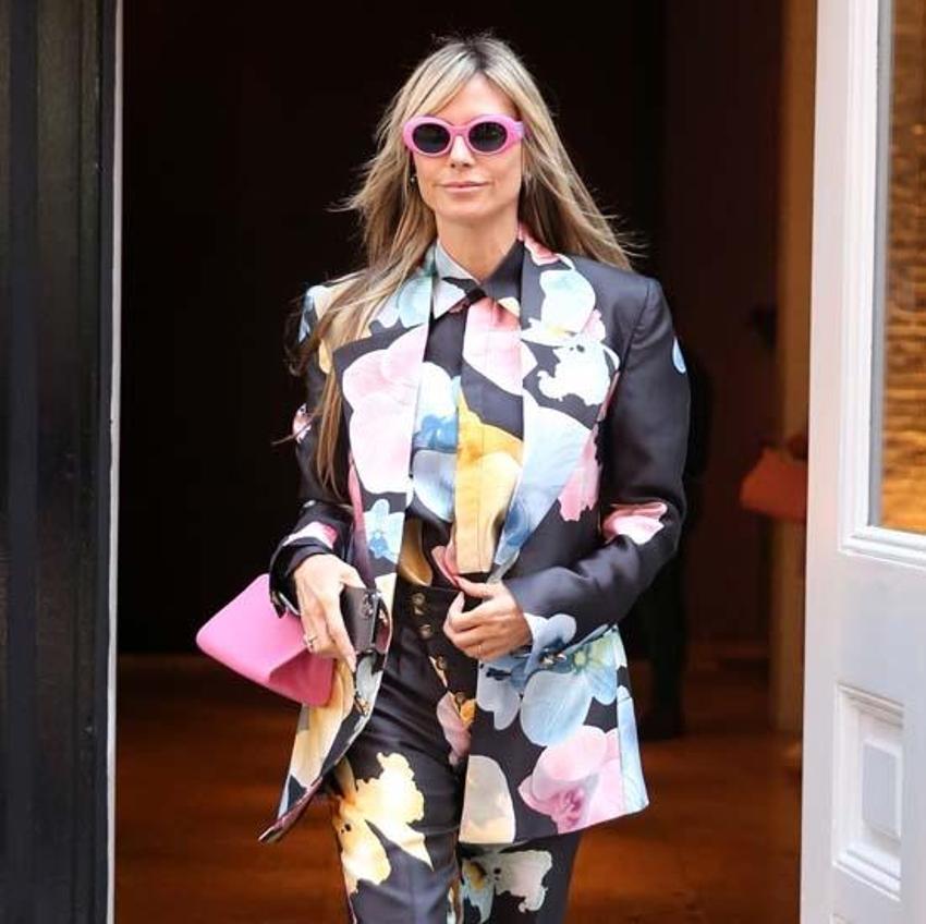 Heidi Klum ve 17 yaş küçük eşi Tom Kaulitz plajda aşka geldi!