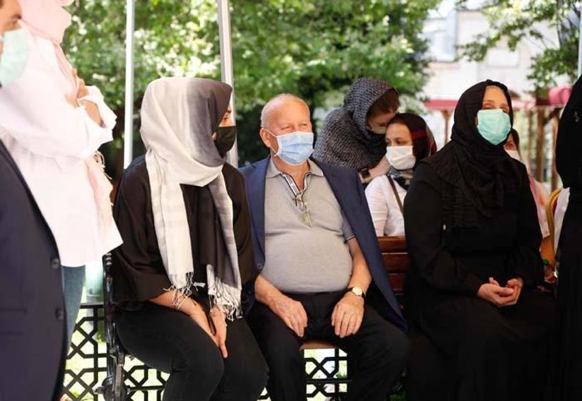 Cumhurbaşkanı Erdoğan, Fethiye Gümüşdağ'ın cenaze törenine katıldı