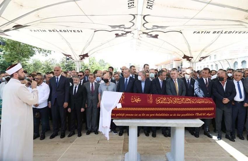 Cumhurbaşkanı Erdoğan, Fethiye Gümüşdağ'ın cenaze törenine katıldı