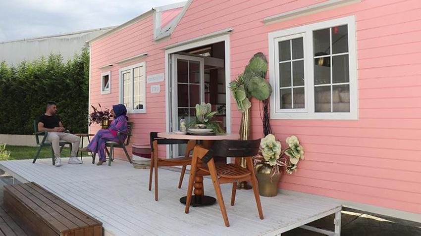 Ev almak isteyen için farklı bir alternatif: Tiny house! Fiyatlar 350 bin TL...