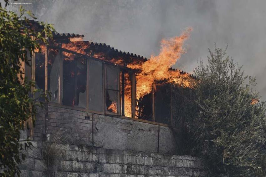 Yunanistan cehennemi yaşıyor! Orman yangınları ülkeyi sardı: Alevler Türkiye sınırından görülüyor...