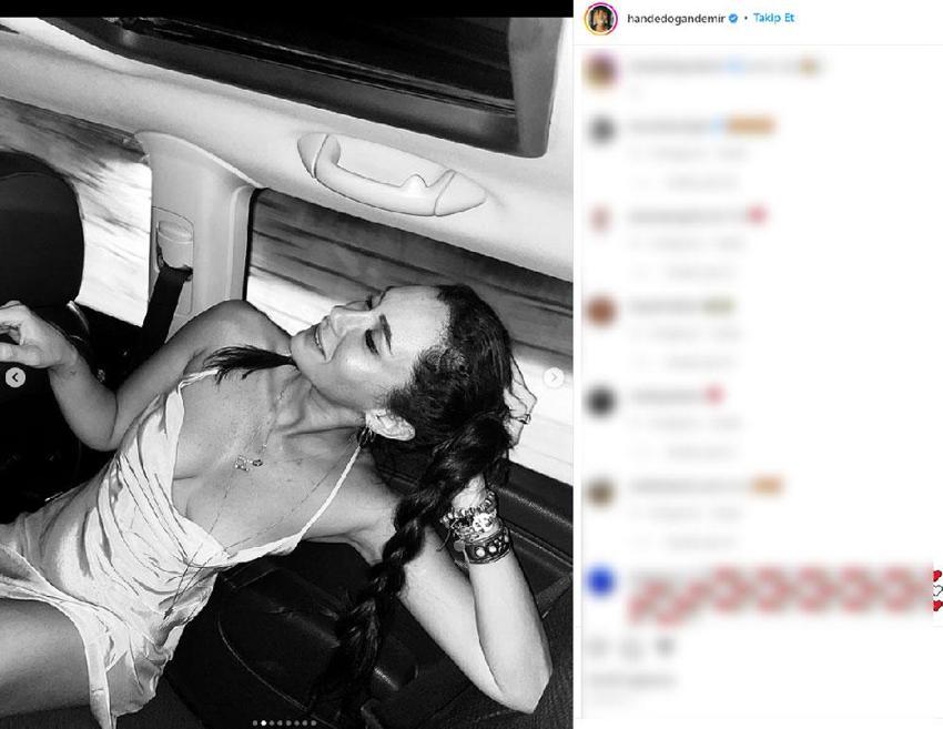 Hande Doğandemir'in son paylaşımına beğeni yağdı: Ne olmuş sana böyle?