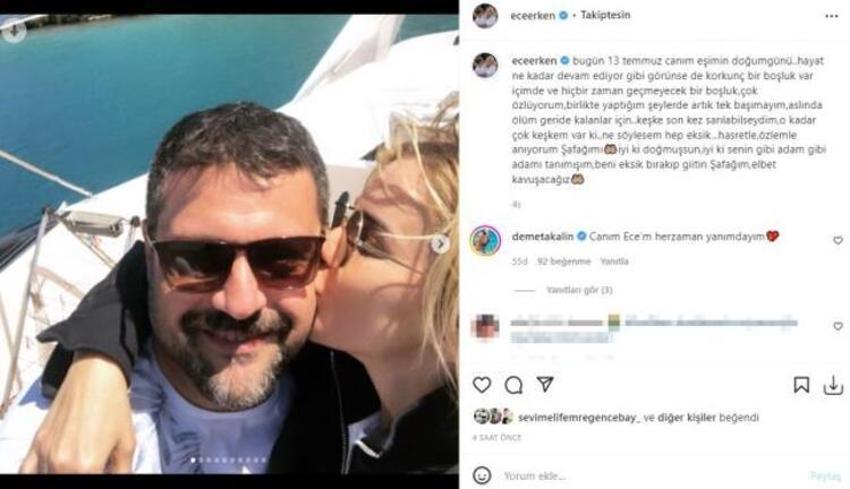Ece Erken yaptığı açıklama ile şaşırttı! 'Korumasız geziyorum'