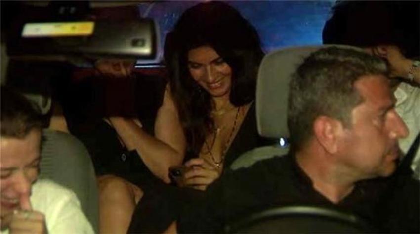 Murat Boz, Tuba Büyüküstün ve Serkan Altunorak mekan çıkışı görüntülendi! Çevirmeye takıldılar