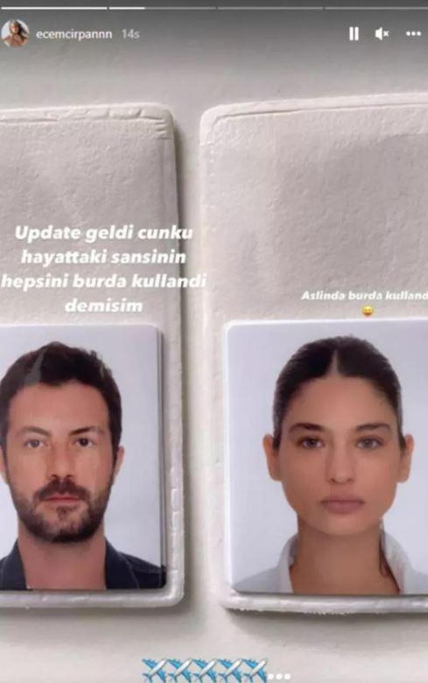 Ecem Çırpan-Lider Şahin çifti tatilde! Yeni paylaşım