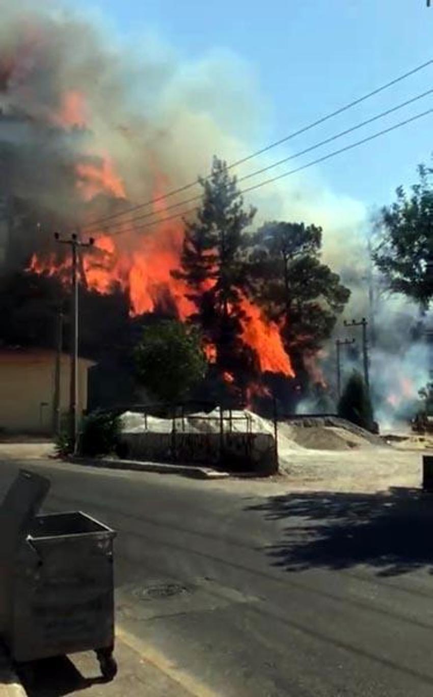 Marmaris’te yangın yıl dönümünde yine orman yangını