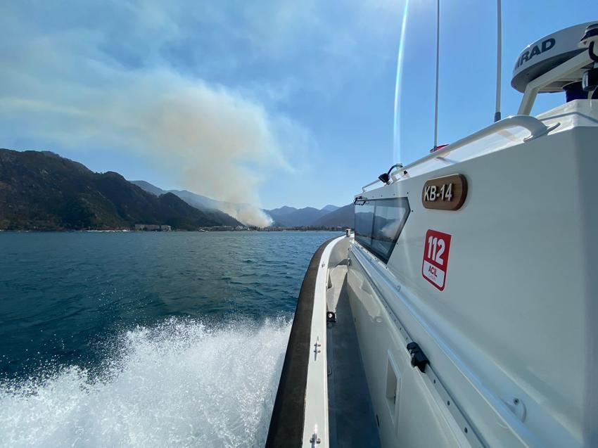 Marmaris’te yangın yıl dönümünde yine orman yangını